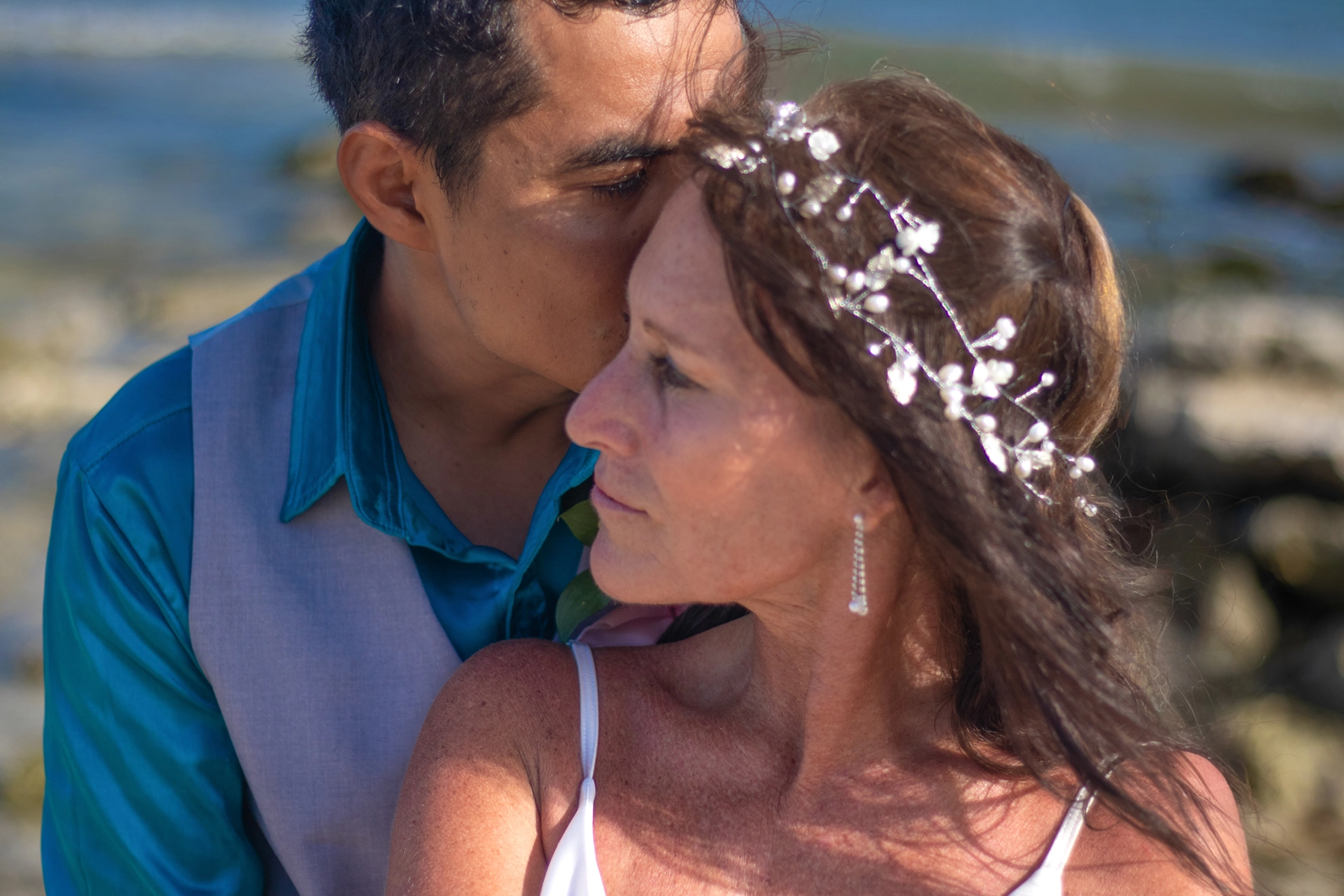 Romantic Engagement Proposal on the Beach
